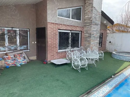 تصویر 3 - ویلا ویلایی شیک با استخر آبگرم بزرگ و حیاط بزرگ و مشجر که در تابستان میوه دارد در کردان