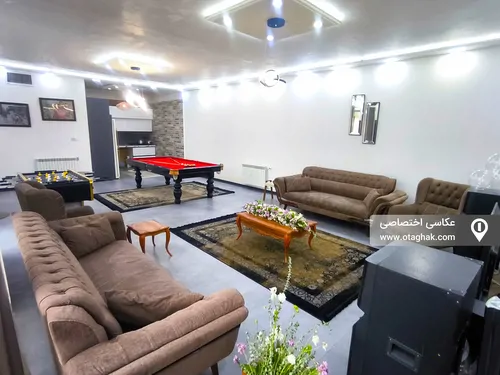 تصویر 5 - ویلا استخردار آبگرم بوستان (2) با بیلیارد در  چهارباغ