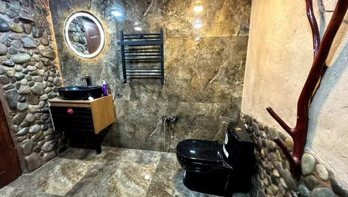 تصویر 22 - کلبه سوییسی استخردار آبگرم دلبر در  رستم آباد