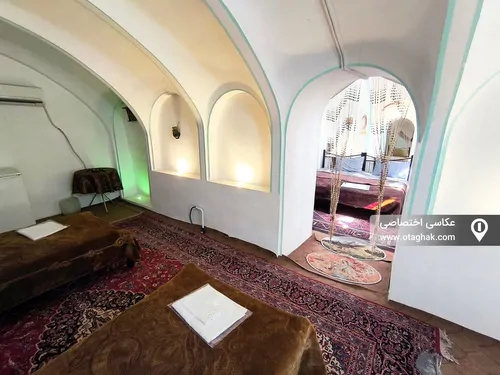 تصویر 8 - هتل سنتی صادقی (اتاق3 درب حوض) (شاه نشین) در کاشان