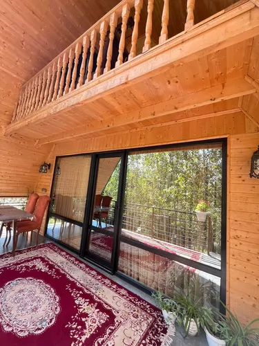 تصویر 15 - کلبه سوئیسی پناه با جکوزی  در  شیرگاه