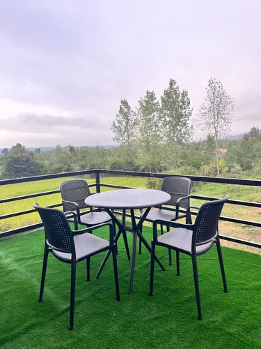 تصویر 2 - کلبه شیشه ای افرا تراس دار در ماسال