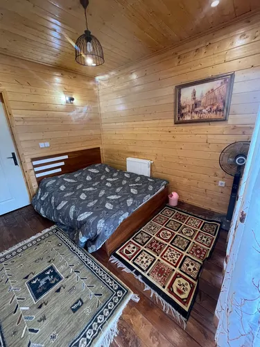 تصویر 10 - کلبه چوبی رویایی با جکوزی در  رامسر