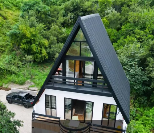 تصویر 11 - کلبه سوئیسی داروین با جکوزی  در  رامسر