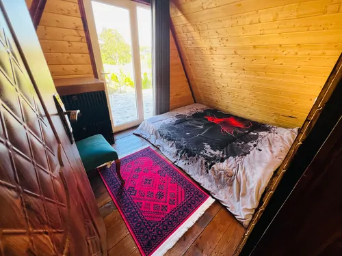 تصویر 9 - کلبه چوبی جنگلی زیبا  در  متل قو