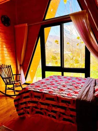 تصویر 12 - کلبه سوئیسی جنگلی جکوزی دار هاریکا در  ماسال