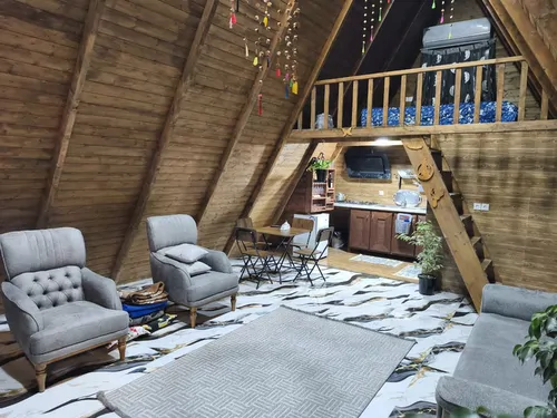 تصویر 4 - کلبه سوئیسی آرسین با جکوزی در  لفور