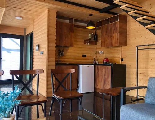 تصویر 5 - کلبه اَرگ با تور لافت نِت و جکوزی در  سوادکوه