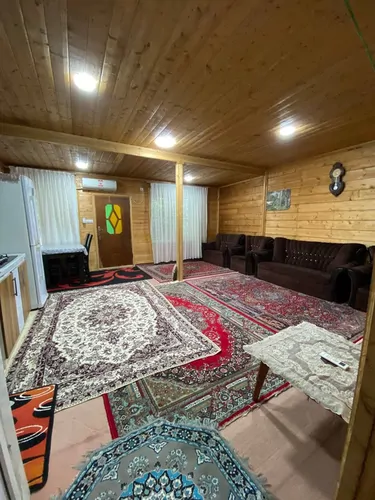 تصویر 7 - کلبه چوبی شمعدونی (لب رودخانه) در  ماسال
