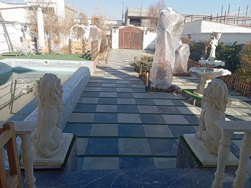 تصویر 3 - ویلا ویلا استخر دار اب سرد تابستانی با منظره زیبا با آب و هوای تمیز و آسمان ابی  در هشتگرد