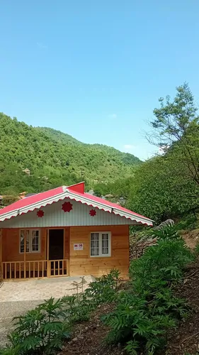 تصویر ۱ - کلبه چوبی مهدی  در  ماسال