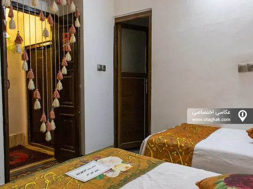 تصویر 2 - هتل سنتی نقره(اتاق2 نفره تویین) در  یزد