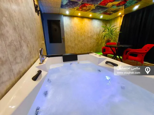 تصویر 15 - آپارتمان مبله رویال روم با جکوزی در المپیک (2) در  تهران