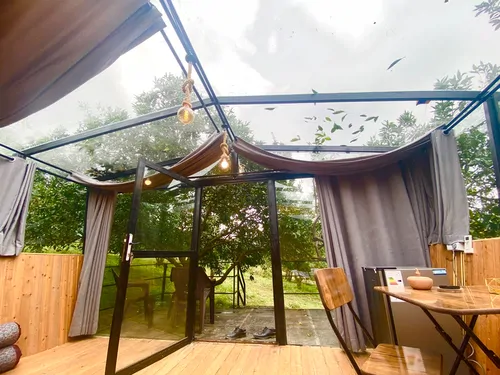 تصویر 11 - کلبه سقف شیشه ای پاناروما در سوادکوه