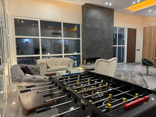 تصویر 10 - ویلا استخردار آبگرم لنا با فوتبال دستی در کردان