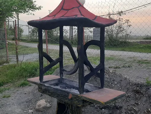 تصویر 15 - کلبه چوبی استخردار آبگرم با چشم انداز در  پره‌سر
