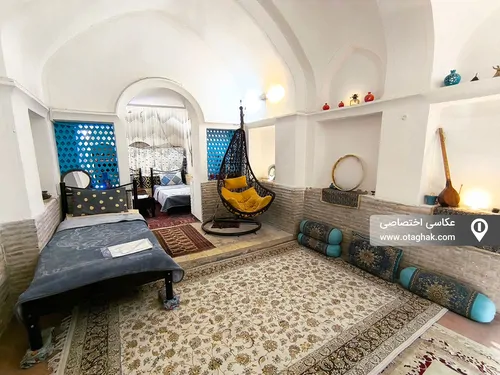 تصویر 4 - هتل سنتی صادقی (اتاق 9 کافه) در کاشان