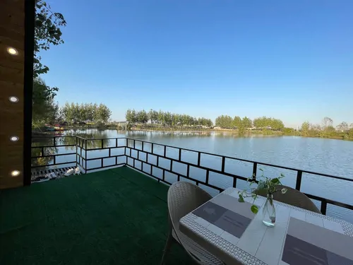 تصویر 2 - کلبه لاکچری،کلبه سوئیسی و باشگاه ماهیگیری چُمازی  در محمودآباد