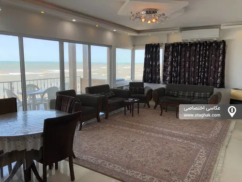 تصویر 4 - آپارتمان ساحلی ارغوان (4) پنت هوس در  نوشهر