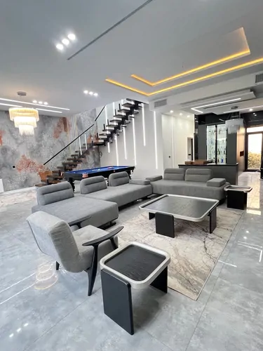 تصویر 4 - ویلا دوبلکس مدرن استخردار آبگرم چناران با ویو باغ و دشت در کردان