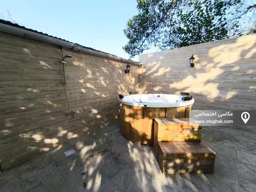 تصویر 4 - کلبه اِزدار با جکوزی در شیرگاه