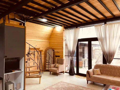 تصویر 8 - کلبه سوئیسی تالاب با جکوزی در  انزلی