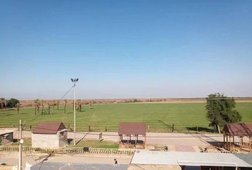 تصویر 3 - اقامتگاه بوم‌گردی بومگردی ابوعلی منظره دشت در شوش