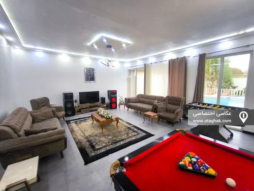 تصویر 10 - ویلا استخردار آبگرم بوستان (2) با بیلیارد در  چهارباغ