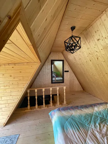 تصویر 5 - کلبه کلبه چوبی دوبلکس با جکوزی در سرخ رود