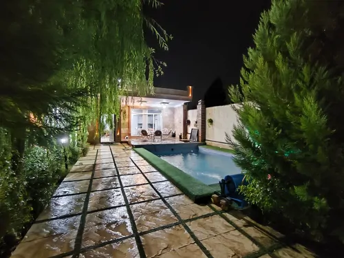 تصویر 2 - ویلا استخردار آبسرد باغ رز در سهیلیه