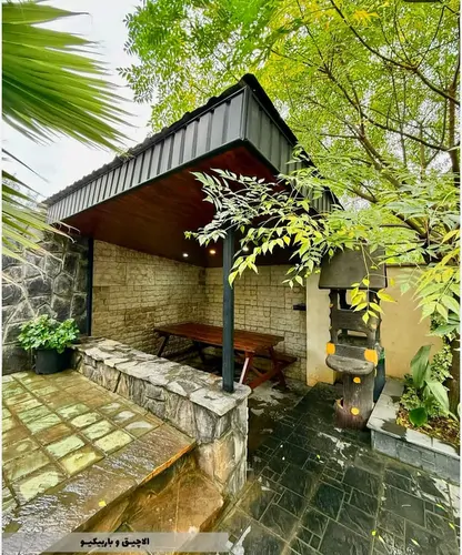 تصویر 15 - کلبه استخردار آبگرم سنجد با جکوزی در رامسر