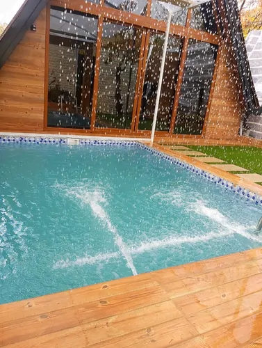 تصویر 16 - کلبه استخردار آبگرم سرپوشیده ابرا (۲)  در  کردان