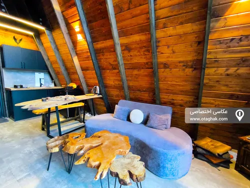 تصویر 8 - کلبه سوئیسی لاکچری آس در چالوس