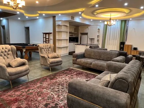 تصویر 3 - ویلا عمارت استخر روباز آبگرم در کردان