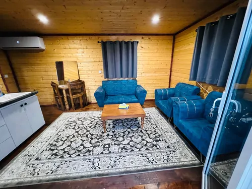 تصویر 3 - کلبه چوبی جنگلی زیبا  در  متل قو