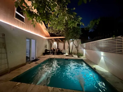 تصویر 35 - کلبه  استخردار آبگرم روباز سفید در  نوشهر