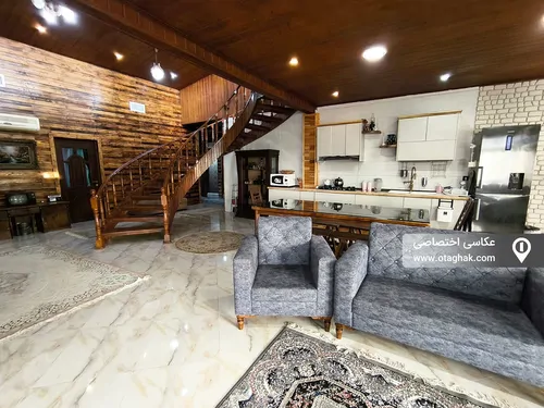 تصویر 18 - ویلا استخردار آبگرم تی تی با جکوزی و بیلیارد در  شیرگاه