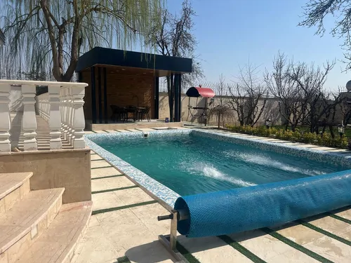 تصویر 19 - ویلا استخردار آبگرم گلها با فوتبال دستی در  چهارباغ