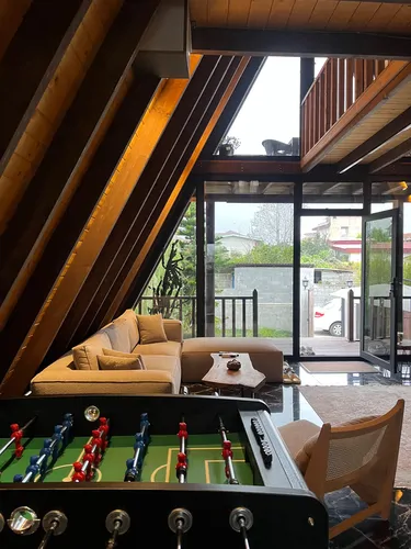 تصویر 4 - کلبه لاروو با جکوزی در کلارآباد