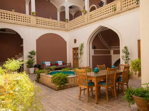 تصویر 10 - هتل سنتی سرای بابا افضل(اتاق202) در  کاشان