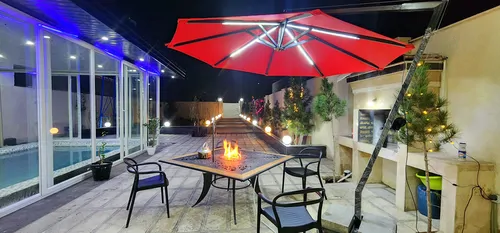 تصویر 2 - ویلا استخردار آبگرم صدف طلایی با فوتبال دستی در چهارباغ