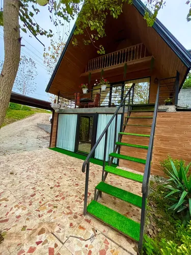 تصویر 21 - کلبه سوئیسی پناه با جکوزی  در  شیرگاه