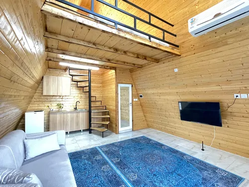 تصویر 3 - کلبه لاکچری،کلبه سوئیسی و باشگاه ماهیگیری چُمازی  در محمودآباد