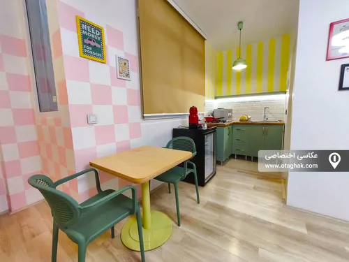 تصویر 6 - آپارتمان مبله ملافه سفید دوپامین در خیابان فلسطین شمالی در  تهران