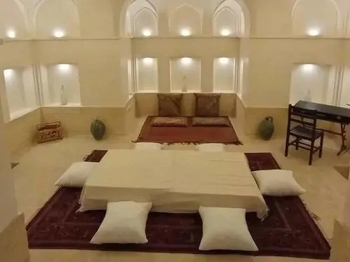 تصویر 18 - هتل سنتی خانه سپنج(اتاق ایوان دو) در  کاشان