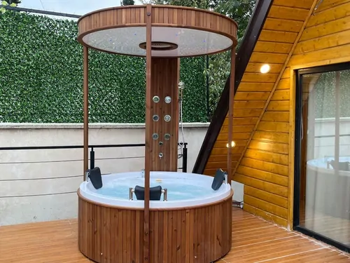 تصویر 50 - کلبه سوئیسی جکوزی دار جنگلی خانه ی امید در  ماسال