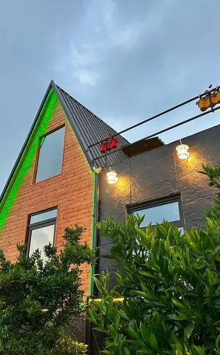 تصویر 2 - کلبه سوئیسی سروستان با جکوزی در سوادکوه