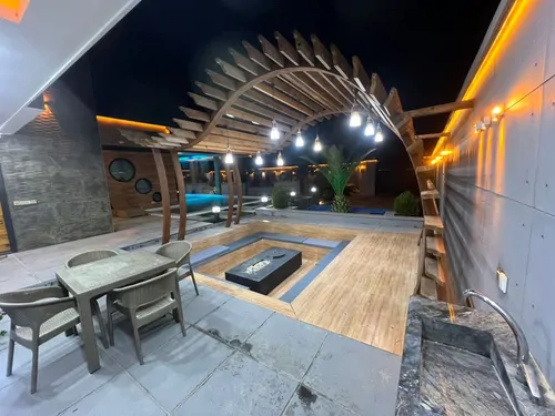 تصویر 23 - ویلا عمارت استخردار آبگرم بهشتی با جکوزی و بیلیارد  در  چهارباغ