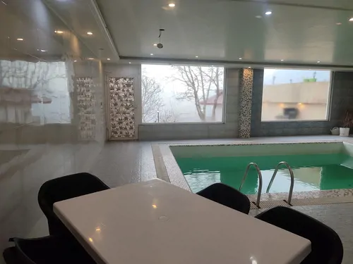 تصویر 10 - ویلا استخردار سرپوشیده آبگرم با ایرهاکی در  فشم