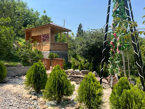 تصویر 11 - کلبه سوئیسی پارسا با جکوزی در  سوادکوه